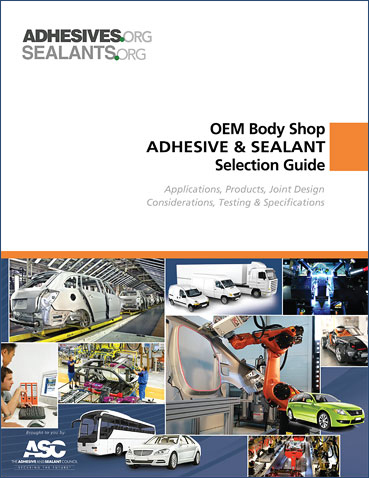 adhesive sealant selection guide OEMpaint trim assembly shop automobiles