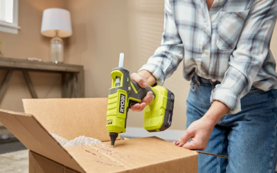 New Cordless Dual-Temperature Glue Gun for Packaging & Crafting