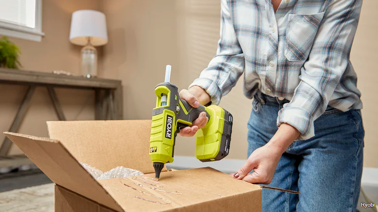 New Cordless Dual-Temperature Glue Gun for Packaging & Crafting