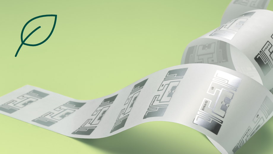 New Adhesive RFID Label Designed to be Recycled